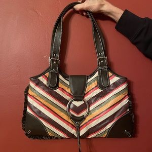 Isabella Fiore Multi Color Handbag